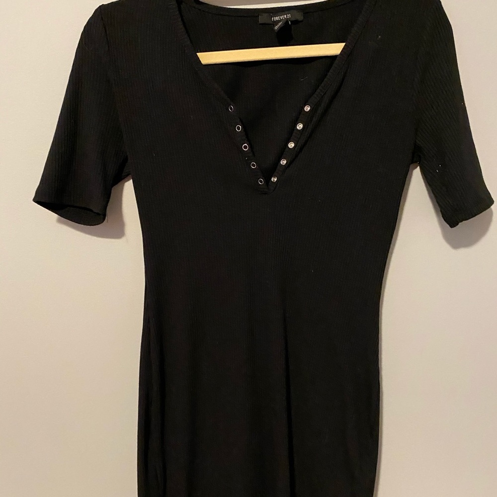 Forever21 button up dress